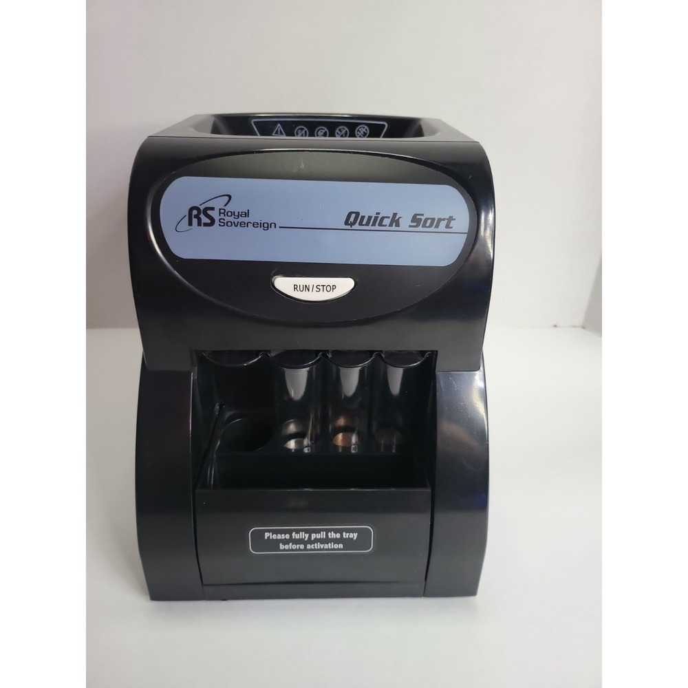 Royal Sovereign QS-1AC Quick Sort Coin Sorter Counter Machine Tested & Works - Picture 3 of 9